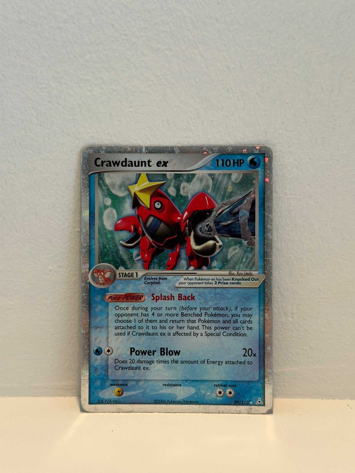 Crawdaunt Ex Holon Phantoms - 99/110 - Pokemon kaart, Verzenden, Zo goed als nieuw
