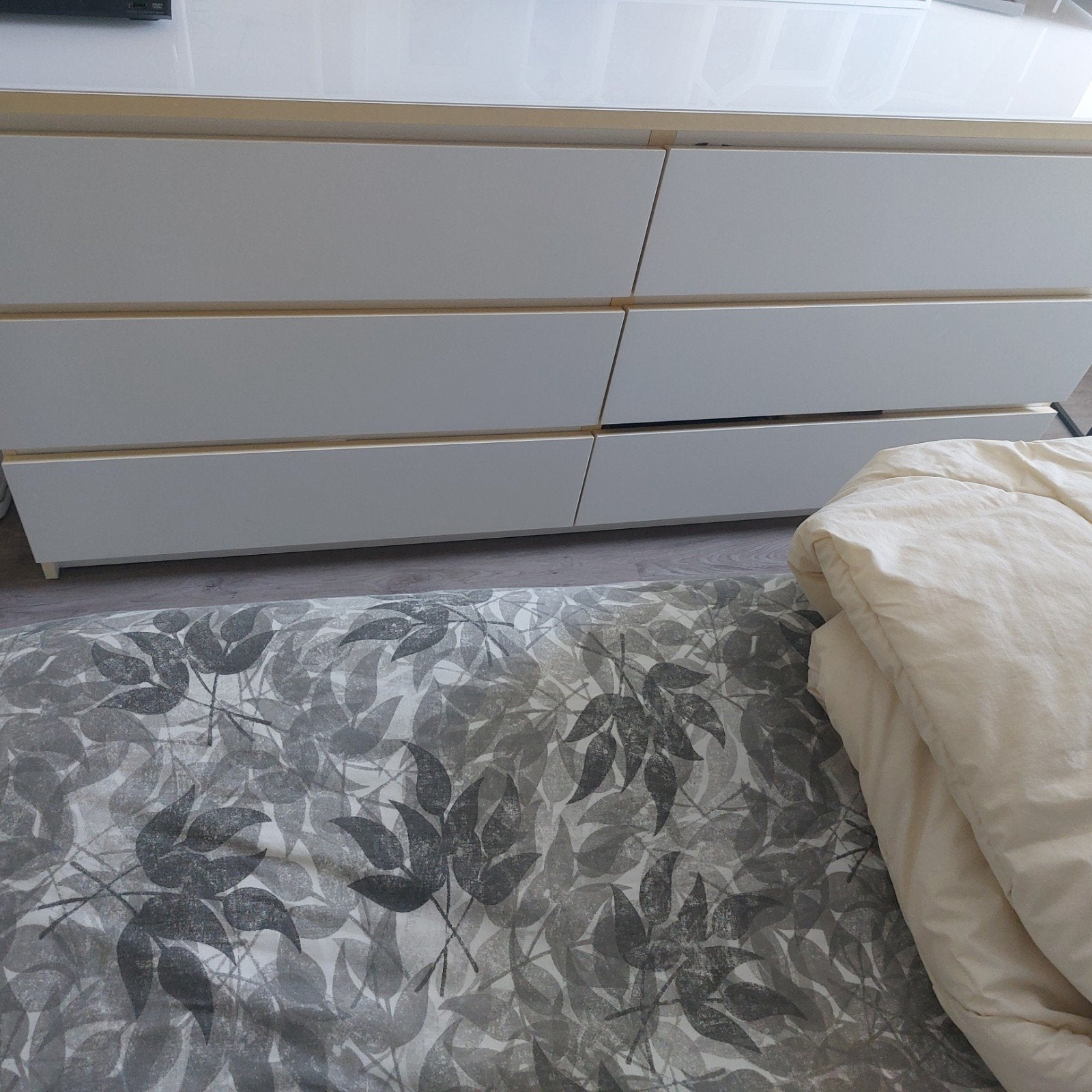 IKEA Malm ladekast 160x48x78 cm, Huis en Inrichting, Ophalen, Gebruikt, 5 laden of meer, 150 tot 200 cm