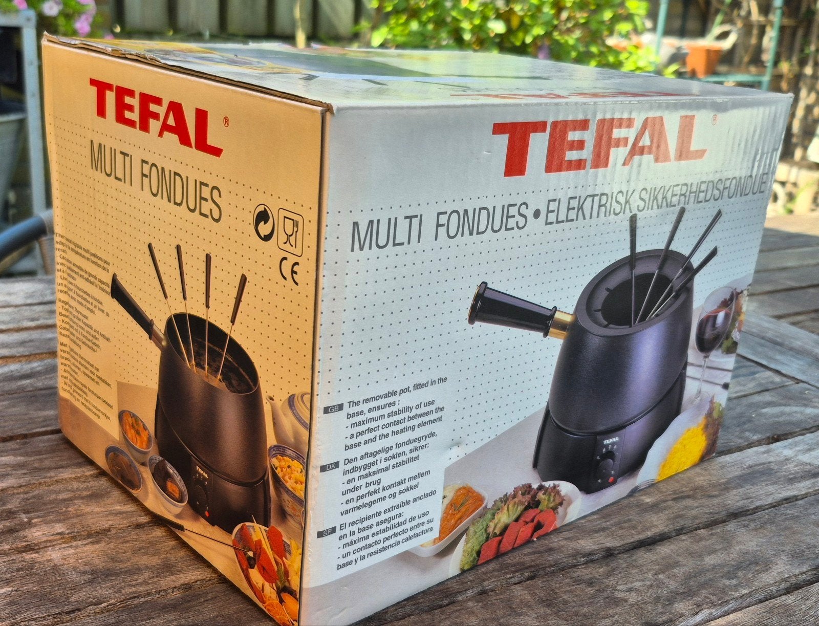 Tefal Multi Elektrische Fonduepan - Zo goed als nieuw, Witgoed en Apparatuur, Fonduesets, Zo goed als nieuw, Fonduepan, Elektrisch