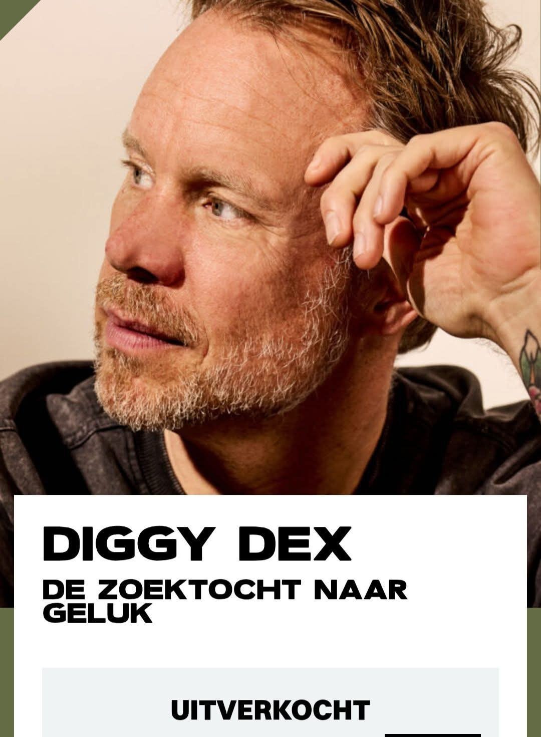 2 kaarten Diggy Dex 7 november Stadsschouwburg Groningen, Twee personen, November