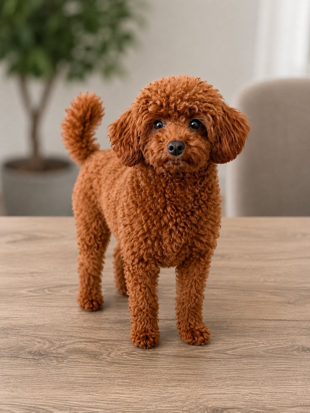 toypoedel/ toy poedel / poedel dekreu 24 cm volledig getest, Fokker | Hobbymatig, Reu, 1 tot 2 jaar, Buitenland