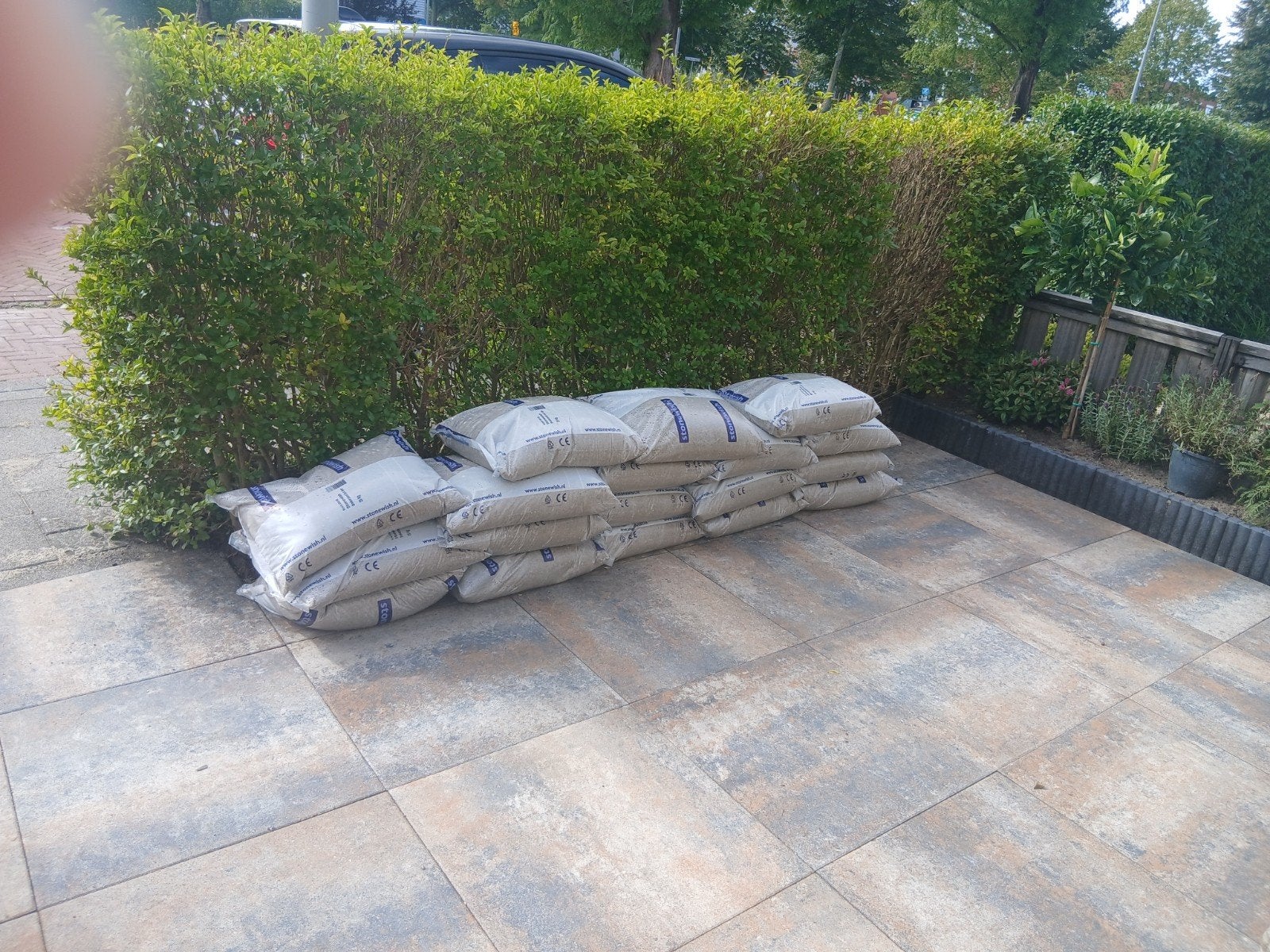 Brekerzand 0-4 mm - 25 kg zakken, Tuin en Terras, Ophalen, Nieuw, Brekerzand