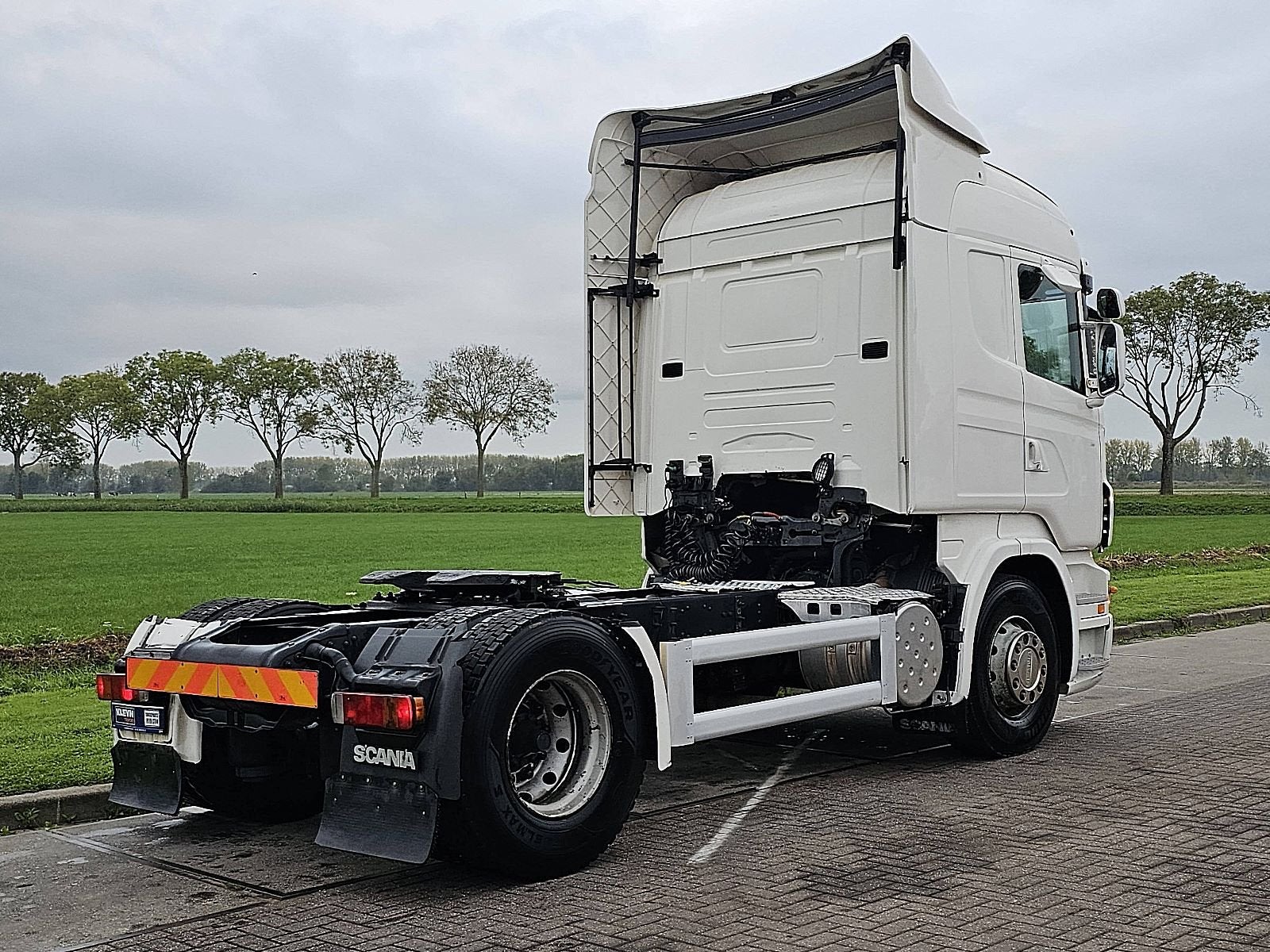 SCANIA R420 highline retarder, Auto's, Vrachtwagens, Automaat, Scania, Wit, Bedrijf