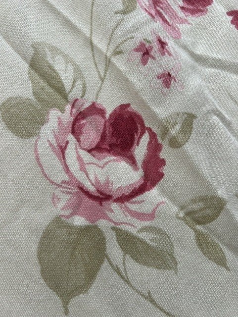 Prachtige vintage bloemen gordijnen., Overige merken, Blauw, In te korten, Ophalen of Verzenden