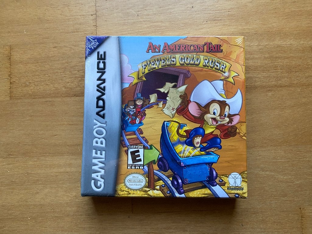 Fievel's gold rush gameboy factory sealed, Spelcomputers en Games, Games | Nintendo Game Boy, Avontuur en Actie, 1 speler, Nieuw