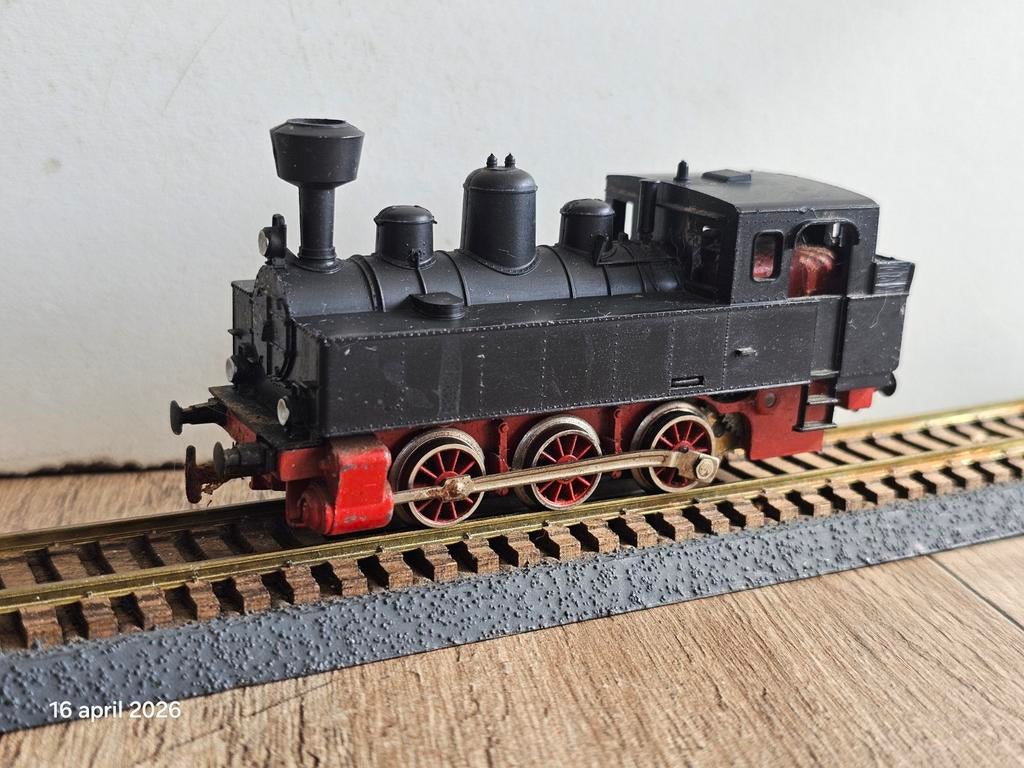 Modeltrein Ho marklin stoomlokomotief oosterijk, Ophalen of Verzenden, Wisselstroom, Wagon, Märklin