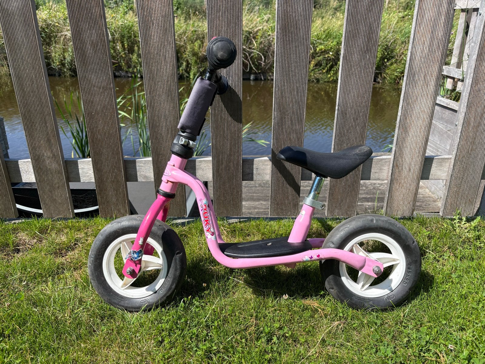 Roze Puky loopfiets, Ophalen, Gebruikt, Minder dan 16 inch