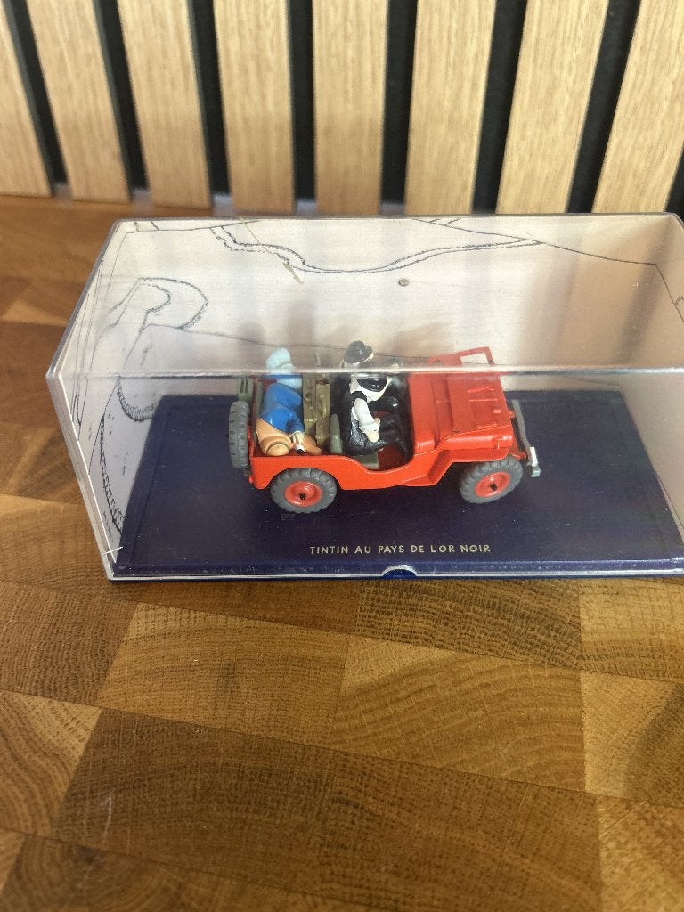 Kuifje in het land van het zwarte goud model auto, Ophalen of Verzenden, Gebruikt