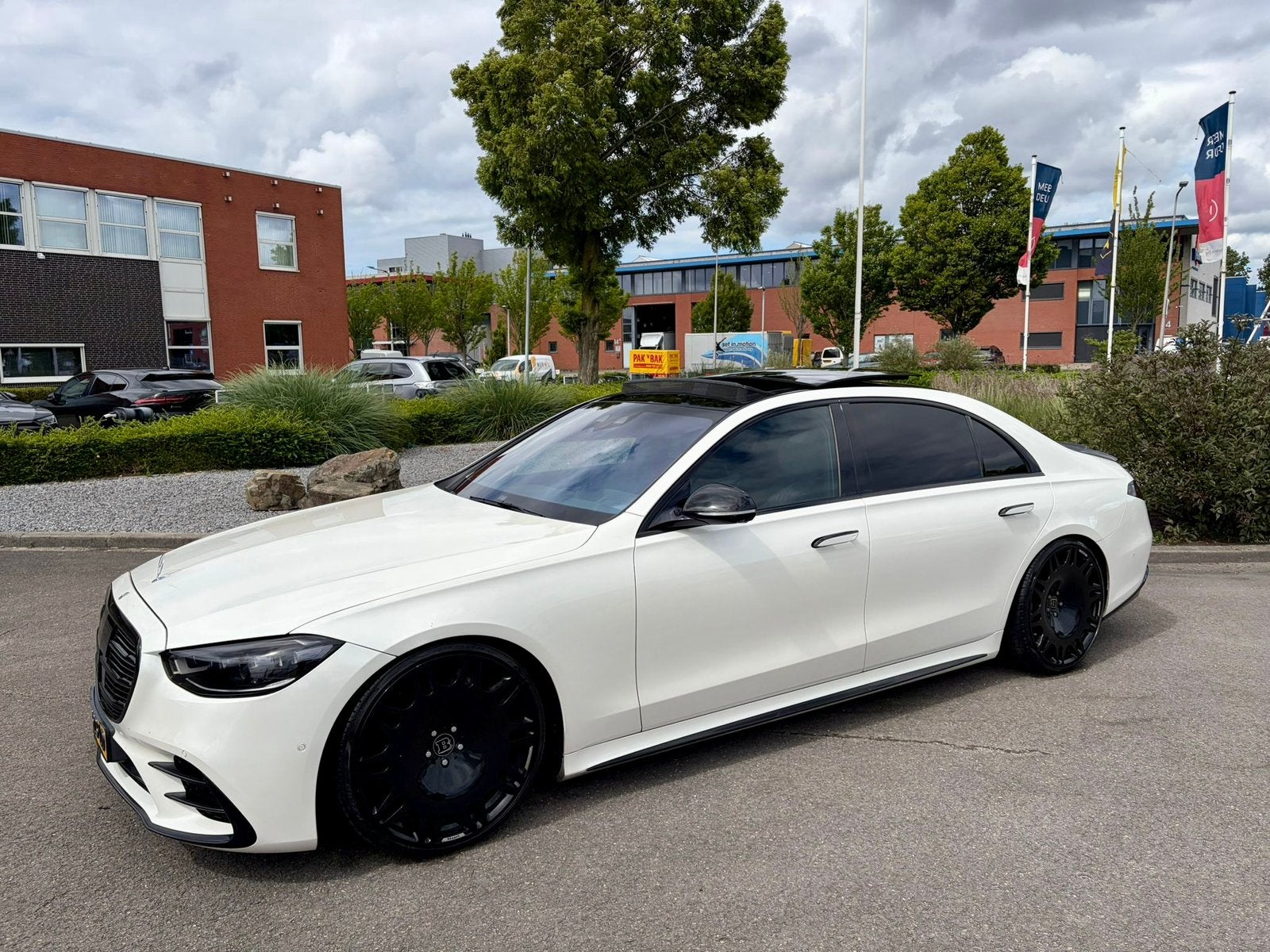 MB S450 LANG 2021 BRABUS PAKKET/22 INCH/VIP UITV, Auto's, Bedrijf, Te koop