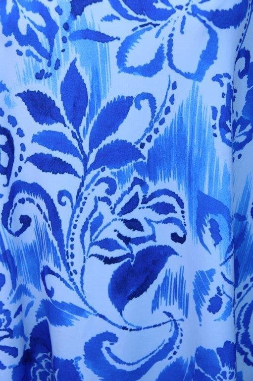Tuniek creme/ blauw Colletta mt 2 (XXL) Vaste prijs, Colletta, Blauw, Maat 46/48 (XL) of groter, Ophalen of Verzenden