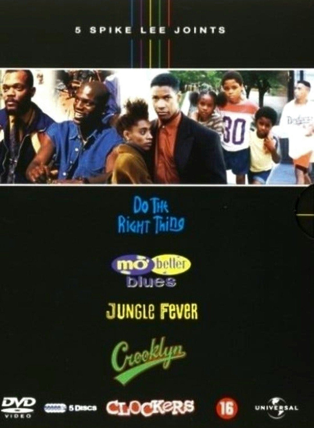 5 Spike Lee Joints DVD Boxset - Do The Right Thing e.a., Ophalen of Verzenden, Zo goed als nieuw, Overige gebieden