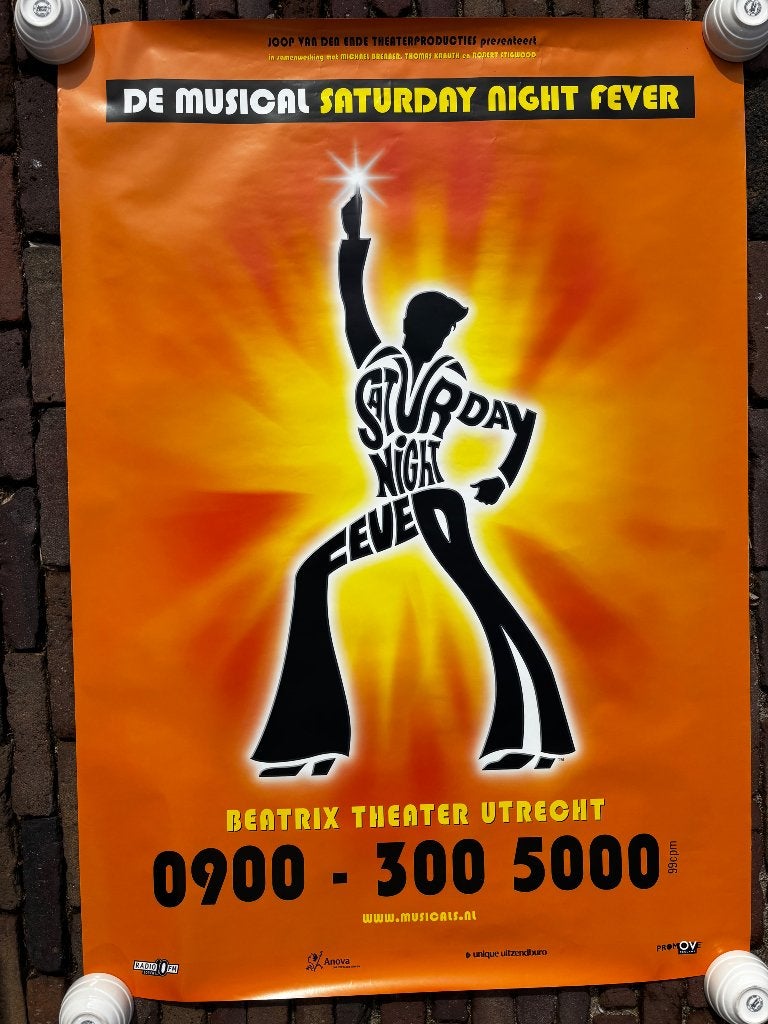 Poster, Verzamelen, Rechthoekig Staand, Deurposter of groter, Ophalen of Verzenden, Zo goed als nieuw