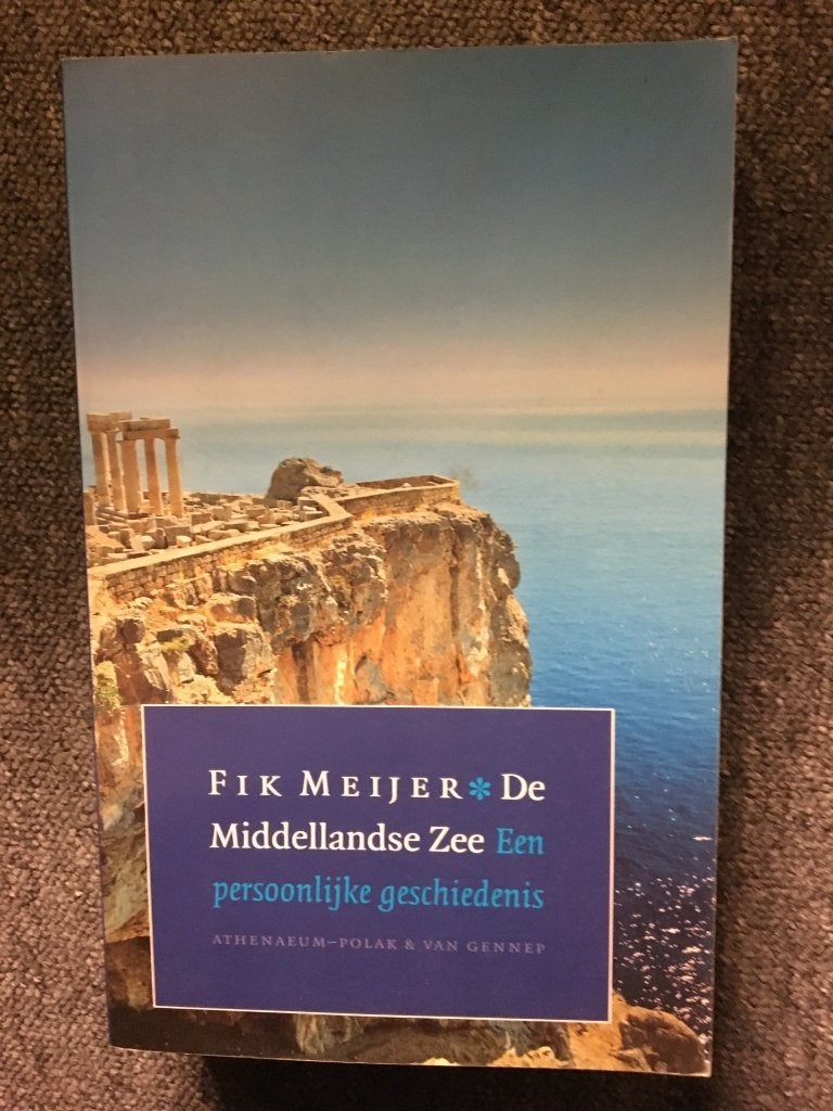 De Middellandse Zee ; door Fik Meijer, 20e eeuw of later, Europa, Zo goed als nieuw, Fik Meijer
