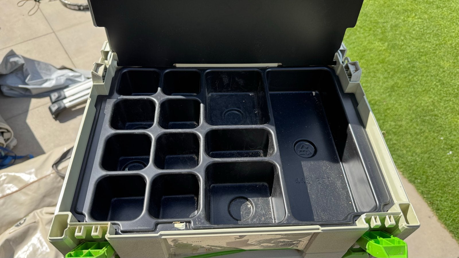 Festool Systainer SYS 1-UNI met vakverdeling, Ophalen of Verzenden, Gebruikt
