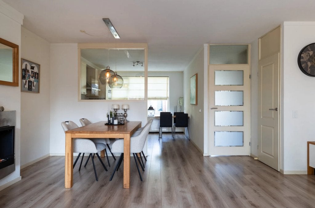 Laminaat (klik), Huis en Inrichting, Stoffering | Vloerbedekking, Ophalen, Gebruikt, 25 tot 50 m², Houtlook