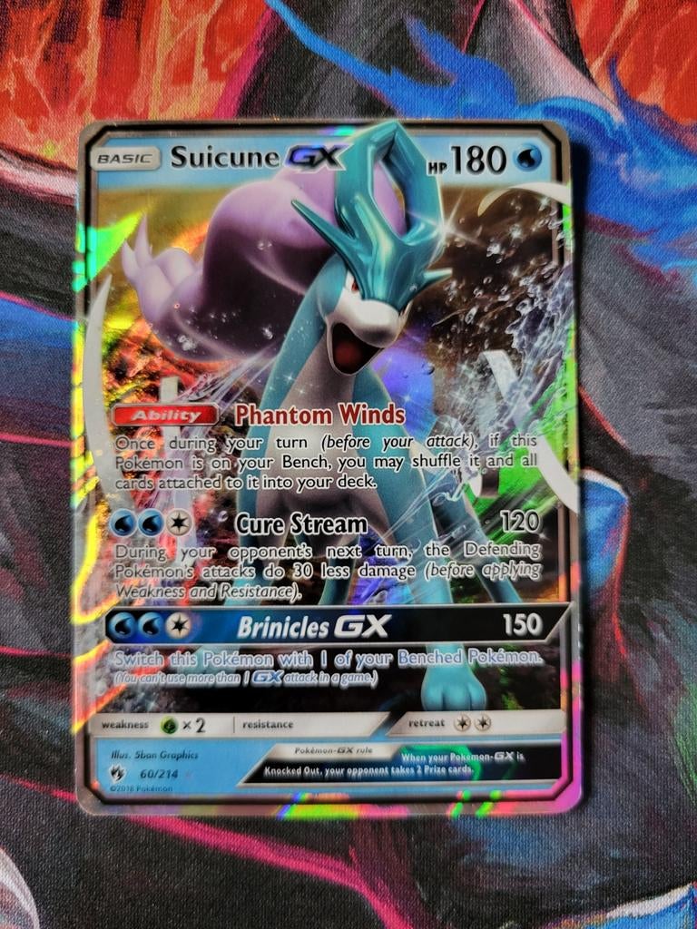 Suicune GX - Lost Thunder #60/214, Ophalen of Verzenden