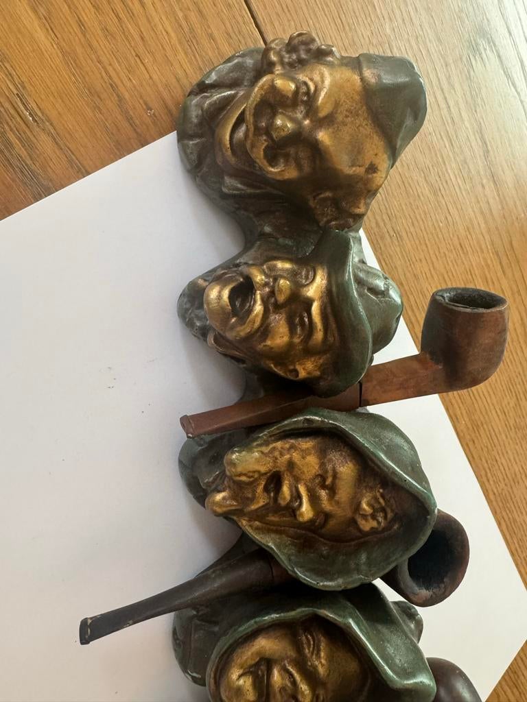 Antiek Pijpenrekje Gebroeders Paridon, Ophalen of Verzenden