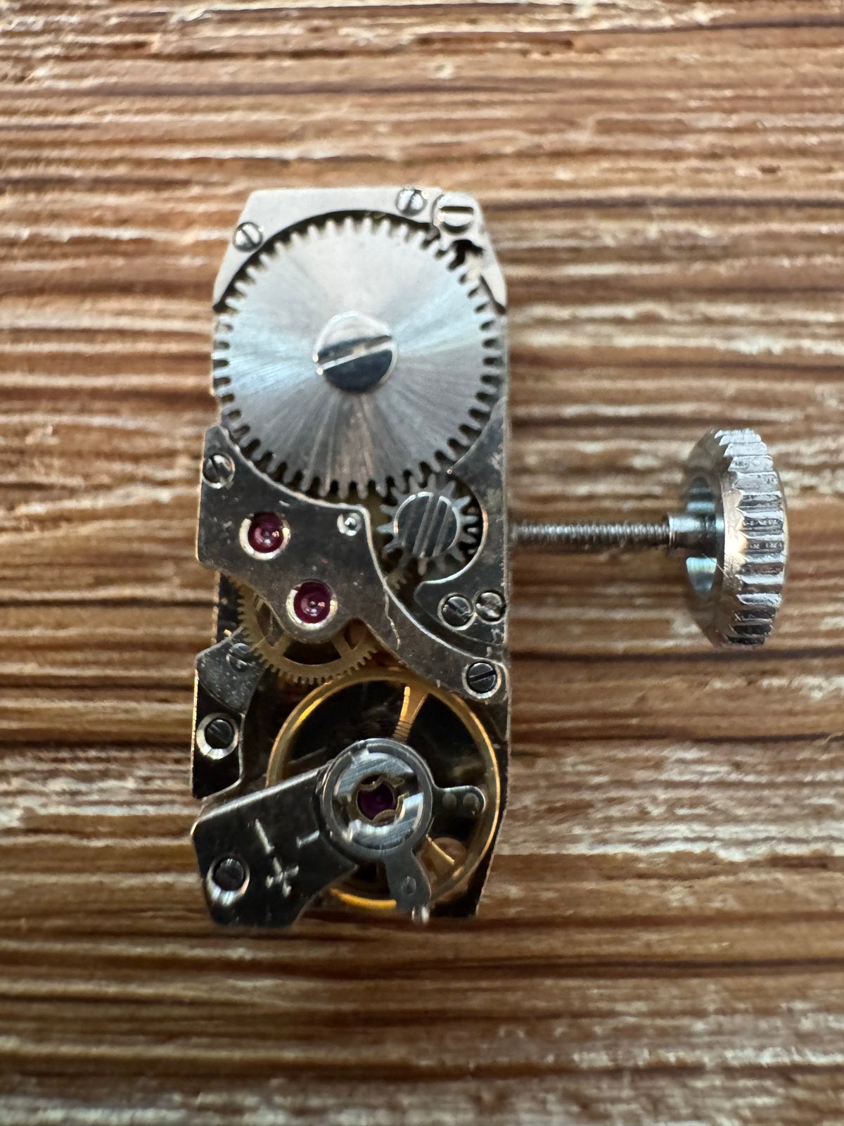 FHF 59-21 uurwerk werkend, opwindmechanisme, Ophalen of Verzenden, Overige materialen