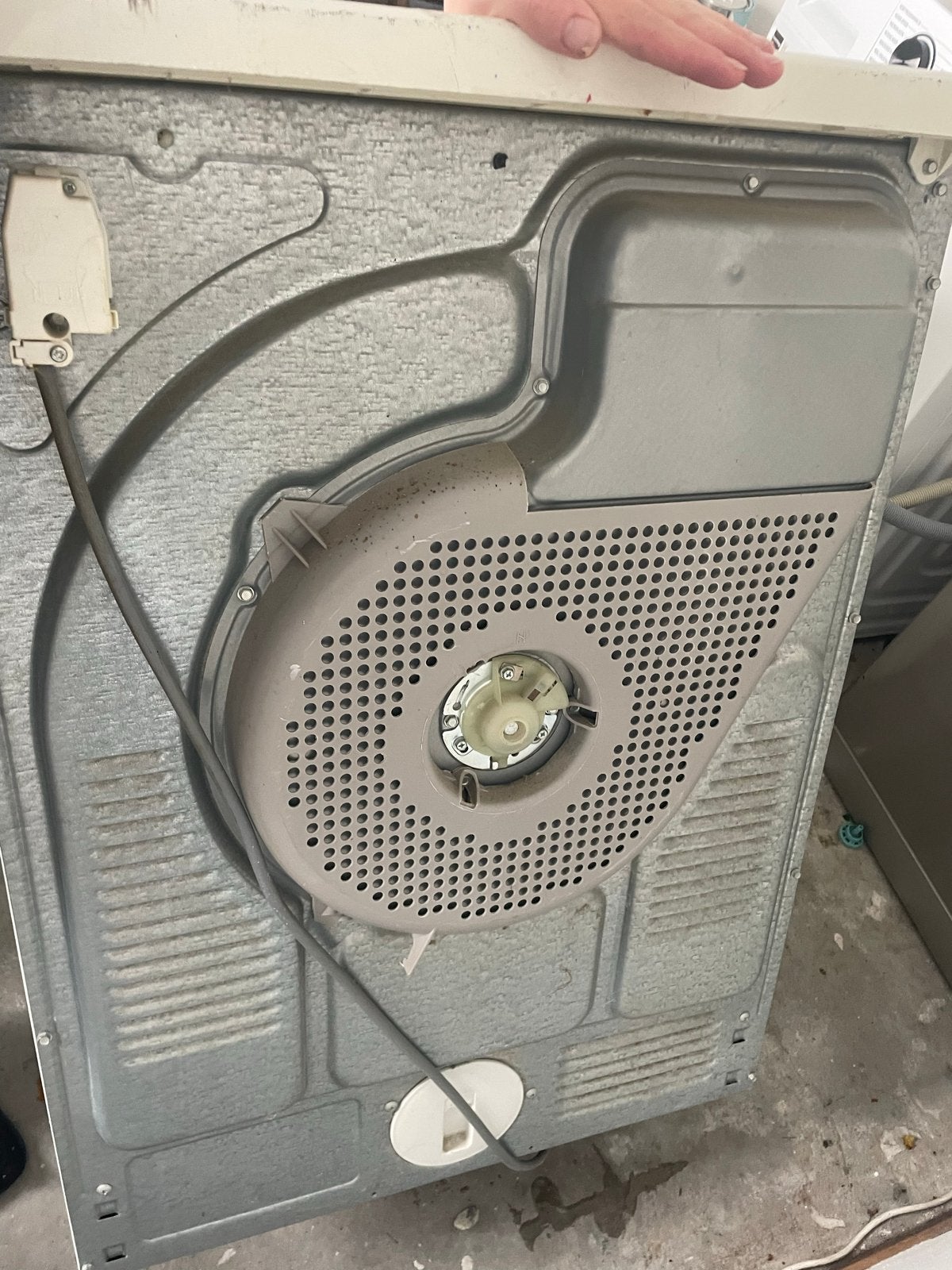 Zanussi wasdroger - Functioneert naar behoren, Ophalen, 6 tot 8 kg, Gebruikt, Luchtafvoer