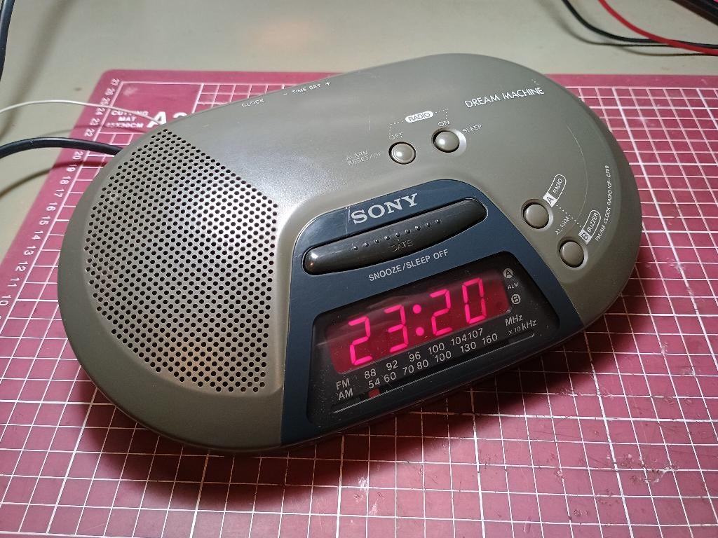 Sony icf-c720 dreammachine wekker radio, Ophalen of Verzenden, Gebruikt, Digitaal