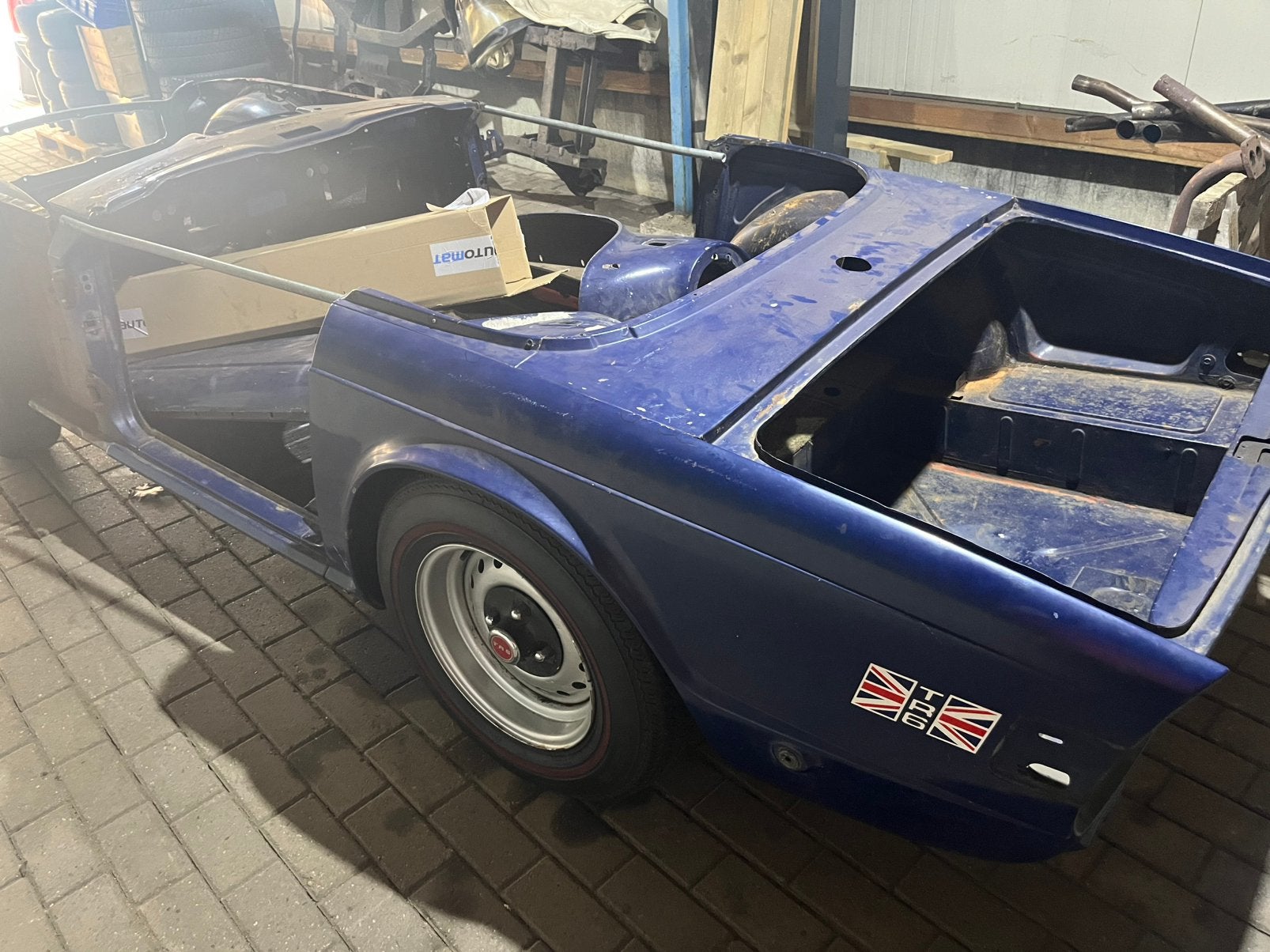 Triumph TR6. b.j. 1973 restauratie, Auto's, Triumph, Particulier, TR6, Benzine, Cabriolet, Ophalen