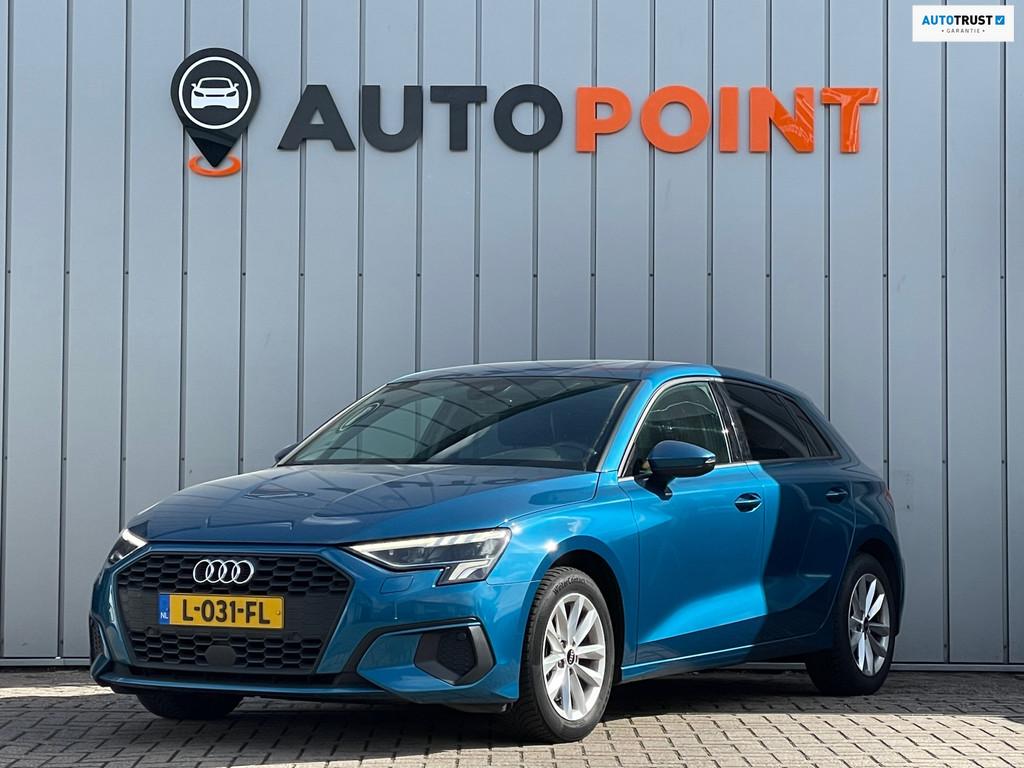 Audi A3 Sportback 30 TFSI Pro Line ORG NL DEALEROND 1E EIG|V, Auto's, Voorwielaandrijving, Gebruikt, Blauw, Origineel Nederlands