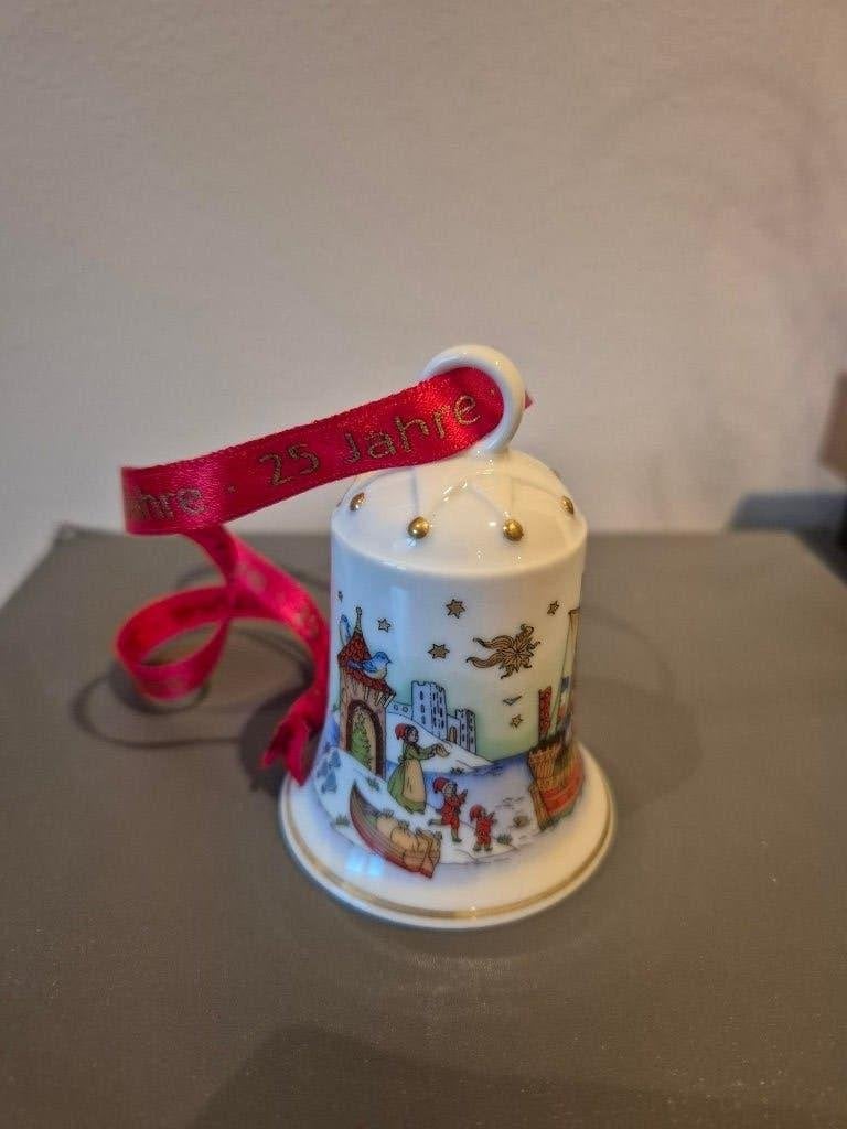 Kerstklokje Hutschenreuther 2002 - 25 jaar - Ole Winther, Verzenden, Nieuw