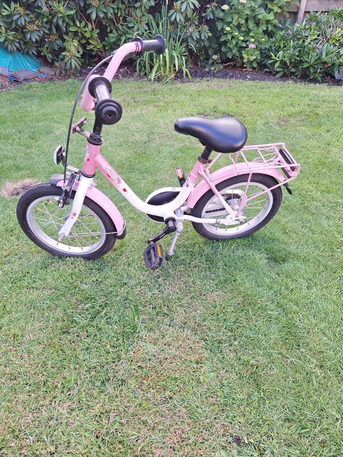 Meisjes fiets 14 INCH, Fietsen en Brommers, Fietsen | Kinderfietsjes, Ophalen of Verzenden, Zo goed als nieuw, Minder dan 16 inch