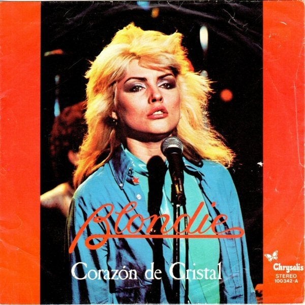 blondie / corazon de cristal - electronic/punk/new wave, Ophalen of Verzenden, Gebruikt, 7 inch, Rock en Metal