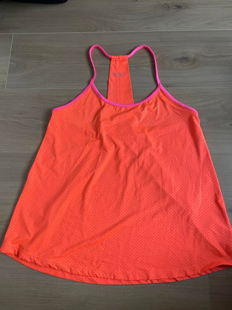 Als nieuw hunkemoller sport top hemd oranje maat M HKMx, Maat 38/40 (M), Oranje, Ophalen of Verzenden, Fitness of Aerobics