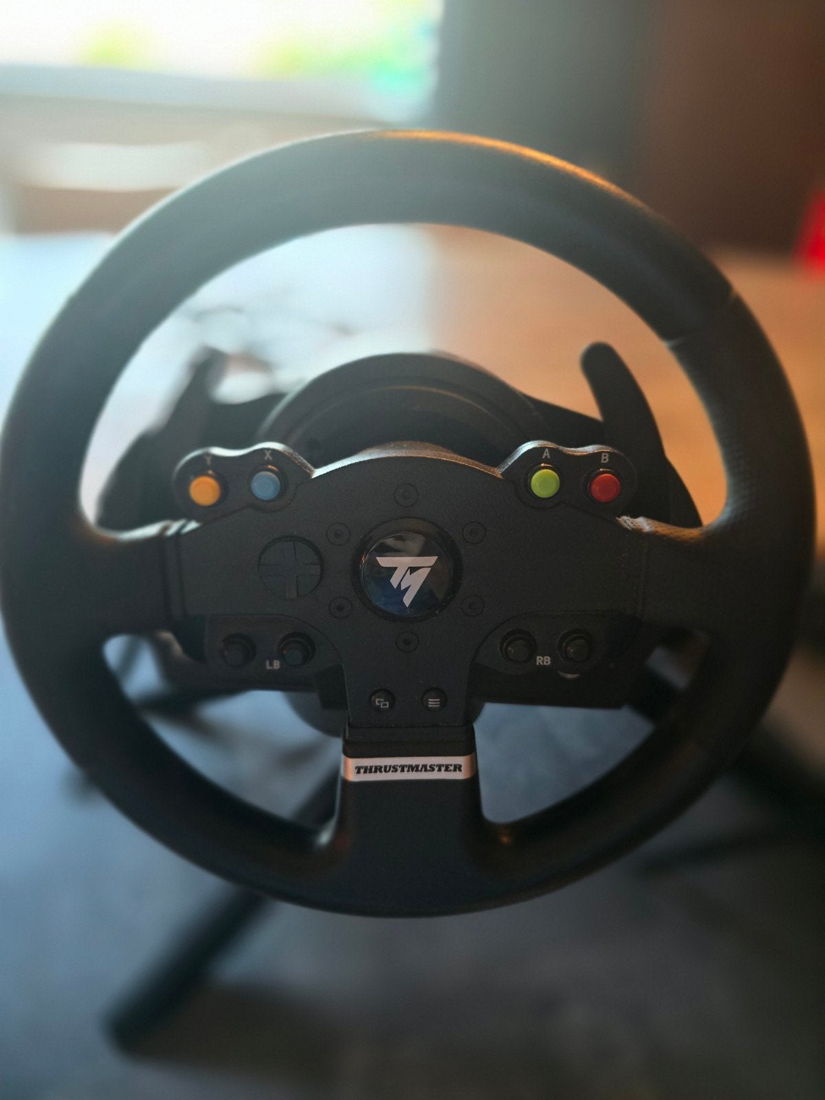 Thrustmaster TMX Force Feedback Stuur voor PC en Xbox Series, Ophalen, Gebruikt, Racen en Vliegen, Eén computer
