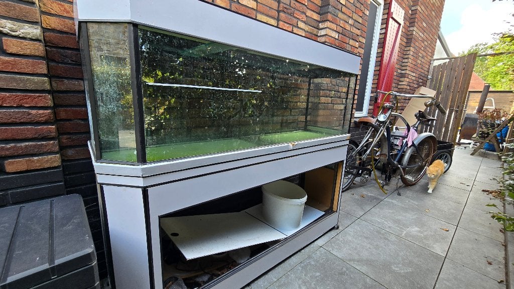 Aquarium gratis, Dieren en Toebehoren, Ophalen, Leeg aquarium