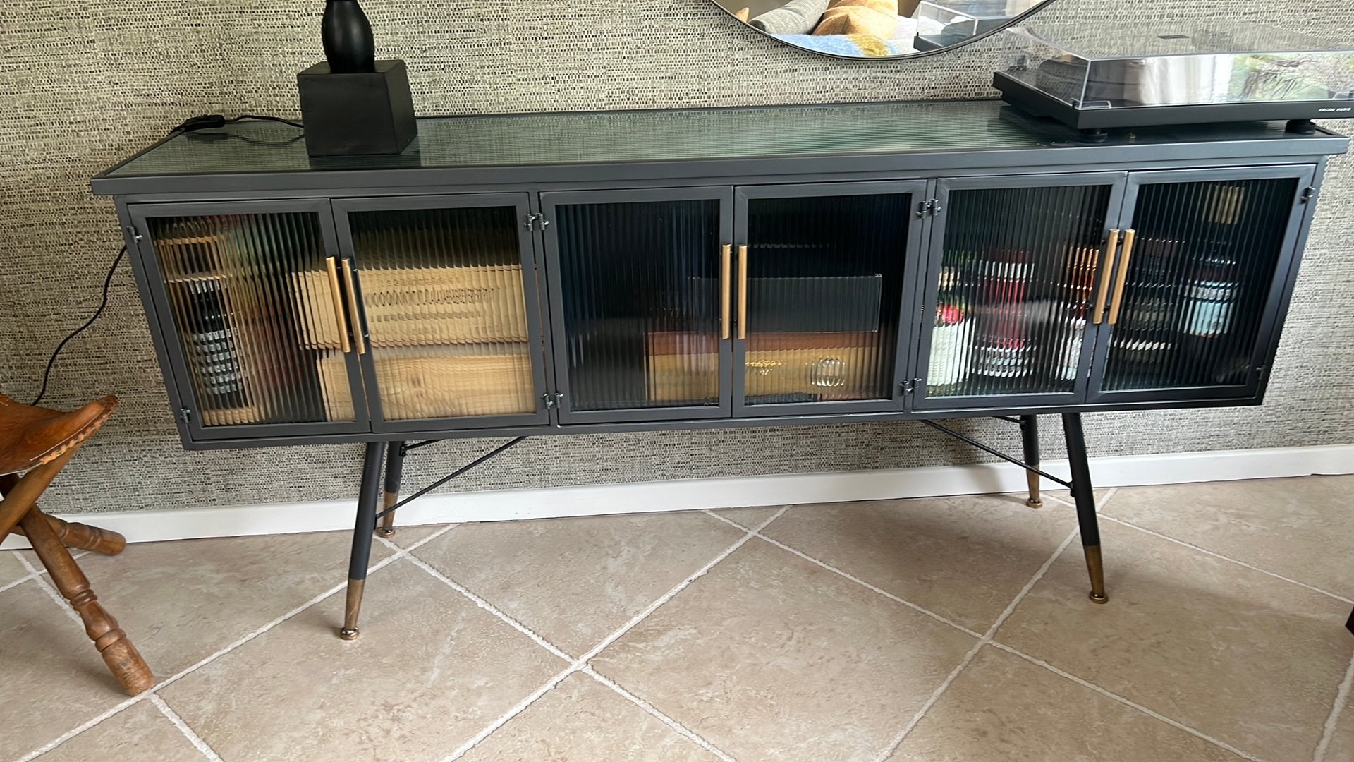 Dressoir, Ophalen of Verzenden, Zo goed als nieuw, 25 tot 50 cm, 150 tot 200 cm