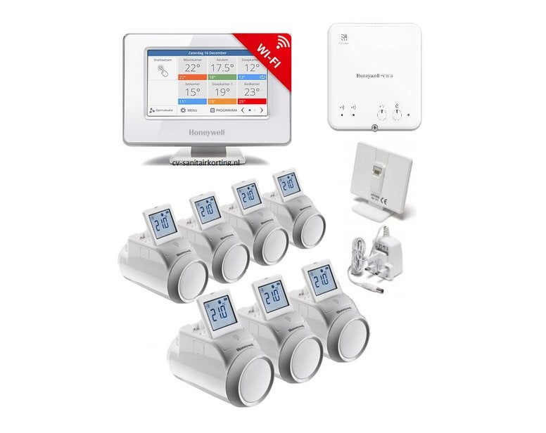 Honeywell Home Evohome 7 zone pakket ATP936GM4016/7 € 649,-, RESIDEO, Radiator, Postbus 12020 1100 EE Amsterdam, Nieuw