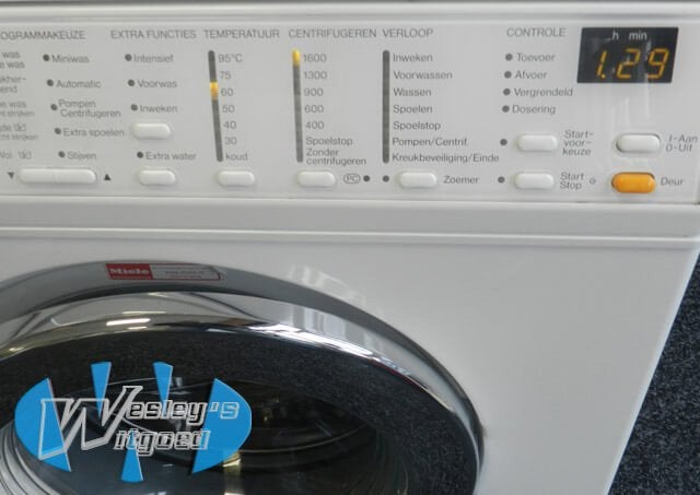 Miele 1600 softcare A+ – 12 maanden garantie​, Wesley's Witgoed, Info@wesleyswitgoed.nl, Industrieweg 3B, 1613KT Grootebroek, Nederland