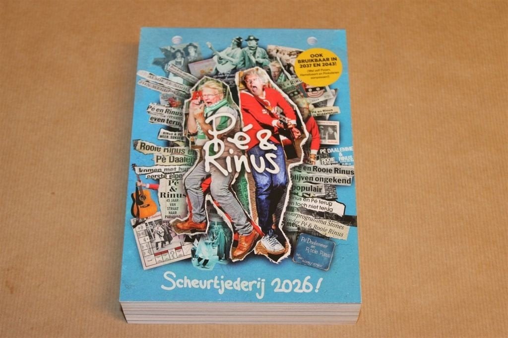 Rooie Rinus & Pé Daalemmer - Scheurkalender 2026 nieuw !!, Boeken, Ophalen of Verzenden, Nieuw