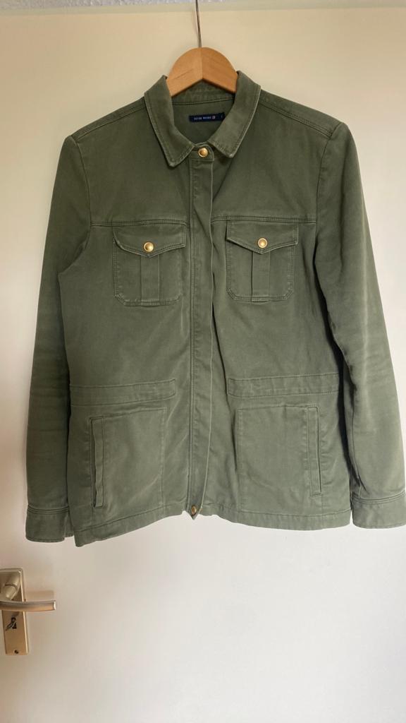 River Woods Groen Jasje Maat L, Kleding | Dames, Ophalen of Verzenden, Gedragen, Maat 42/44 (L), Groen