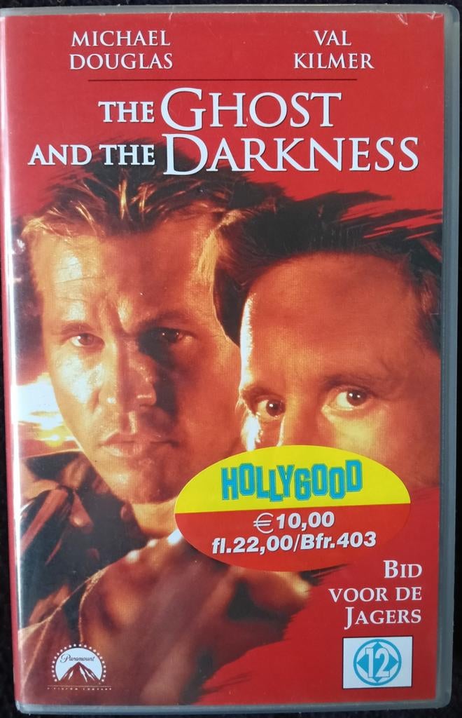 The Ghost And The Darkness, Cd's en Dvd's, Vanaf 16 jaar, Ophalen of Verzenden, Zo goed als nieuw, Horror