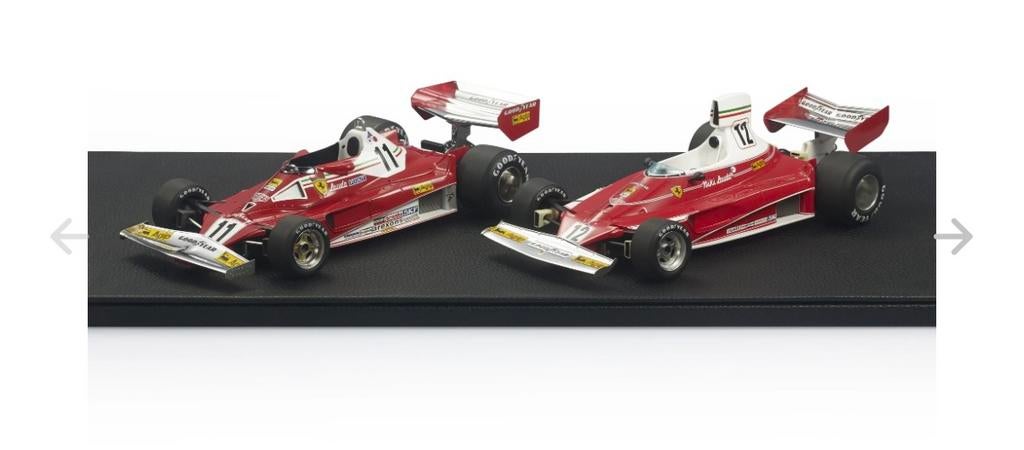 Niki Lauda World Champion set 1975 & 1977 Limited 100 pcs, Ophalen, Nieuw, Auto, Overige merken
