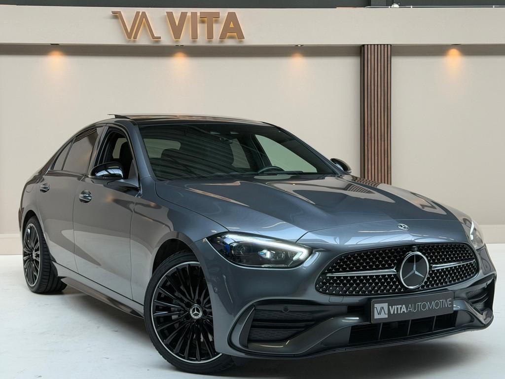 Mercedes-Benz C-Klasse 300 e AMG Line Limited Full Option|Di, Auto's, Automaat, Achterwielaandrijving, 4 cilinders, Bedrijf
