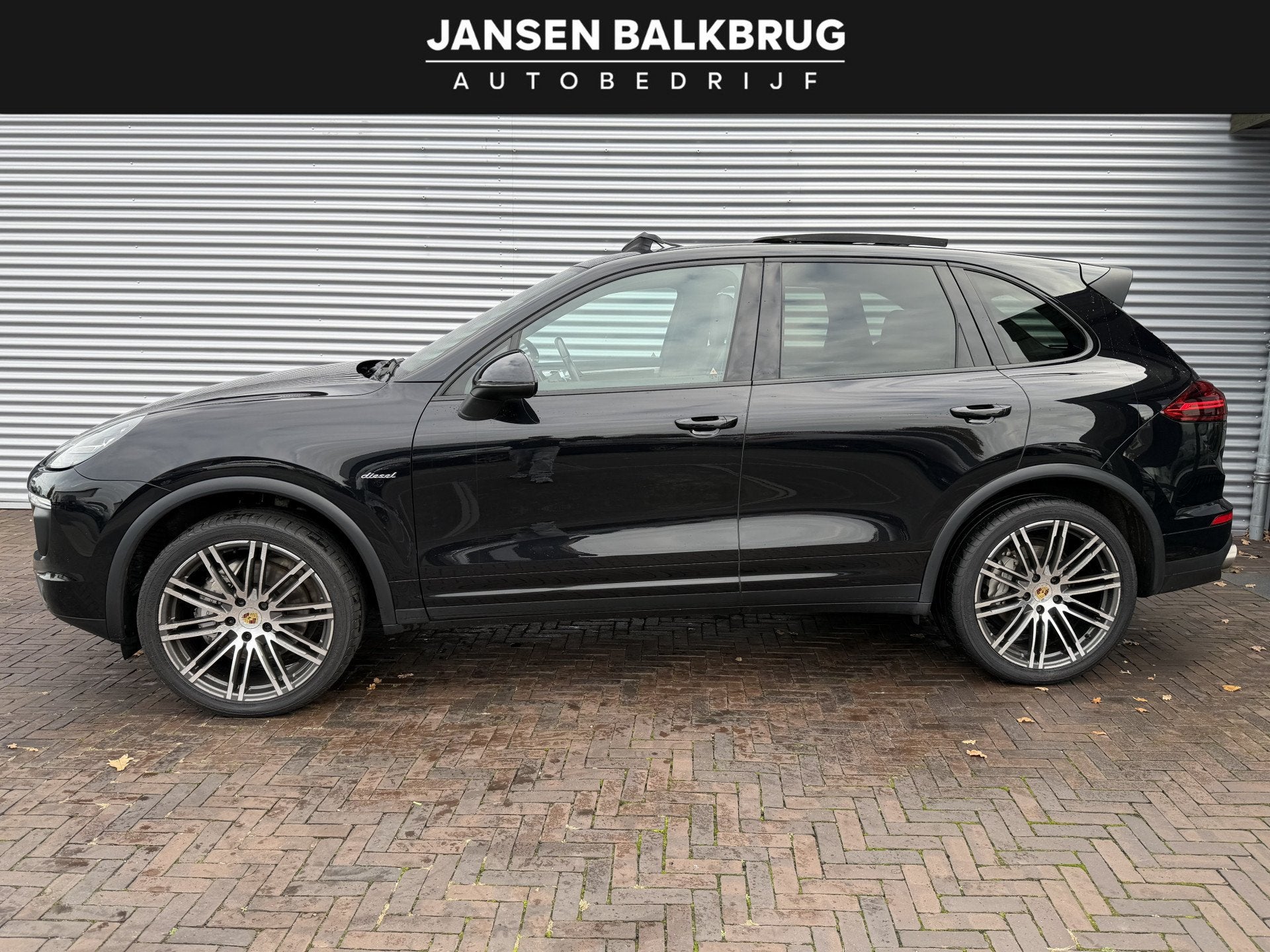 Porsche Cayenne 4.2 D S panoramadak (bj 2016, automaat), Cayenne, Gebruikt, Start-stop-systeem, Zwart