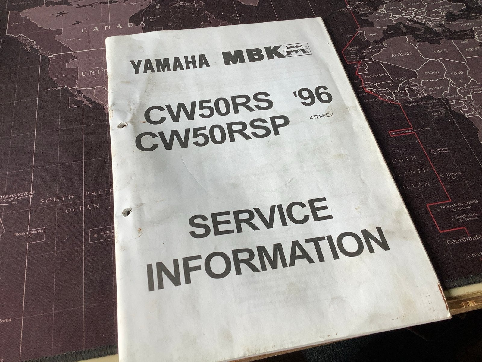 Yamaha MBK CW50RS CW50RSP Service Informatie '96 (3), Verzenden