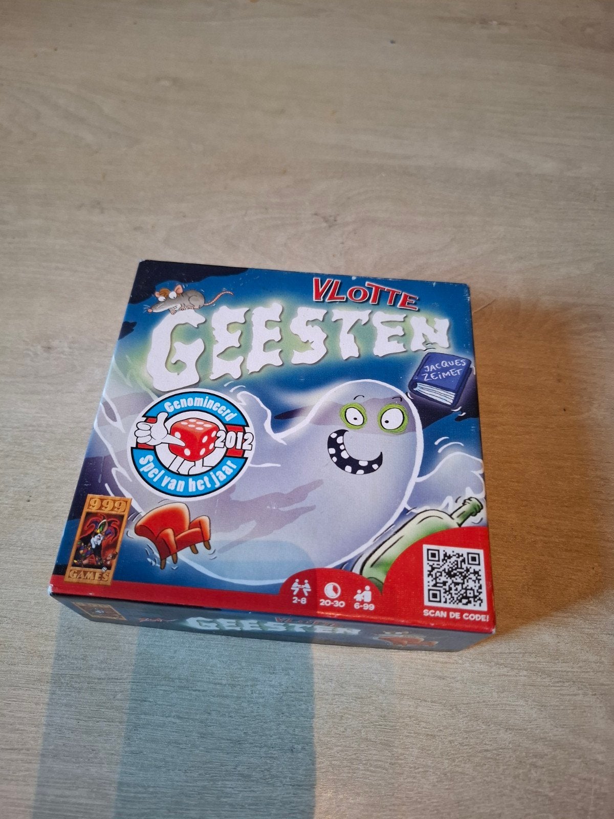 Vlotte Geesten - Leuk en snel reactiespel!, Ophalen of Verzenden, 999 games, Nvt, Nvt