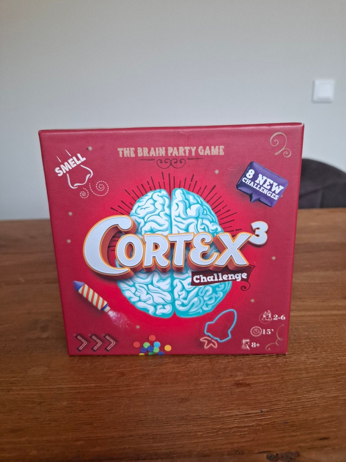 Cortex Challenge 3 - The Brain Party Game, Drie of vier spelers, Ophalen of Verzenden, Zo goed als nieuw, Asmodee