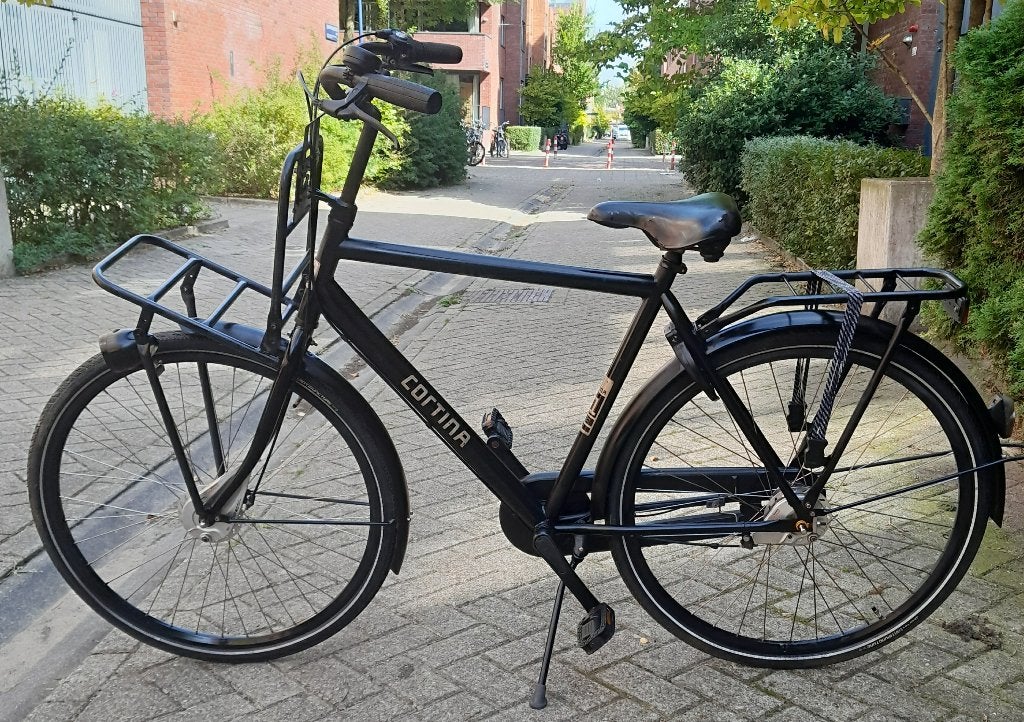 Cortina U1 herenfiets, Versnellingen, Zo goed als nieuw, 57 tot 61 cm, Trommelrem