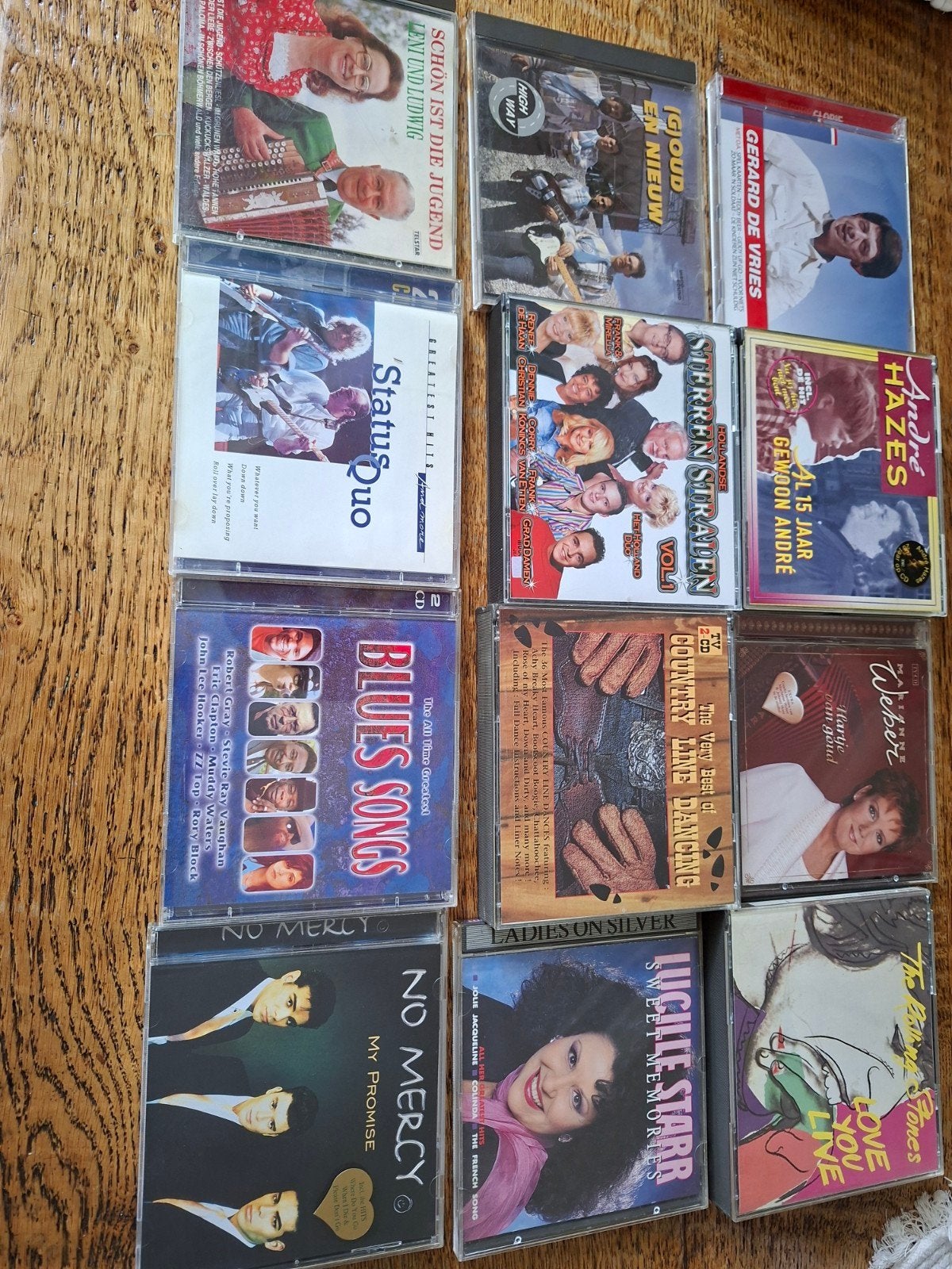 muziek cd's voor veel luisterplezier, Cd's en Dvd's, Ophalen, Zo goed als nieuw