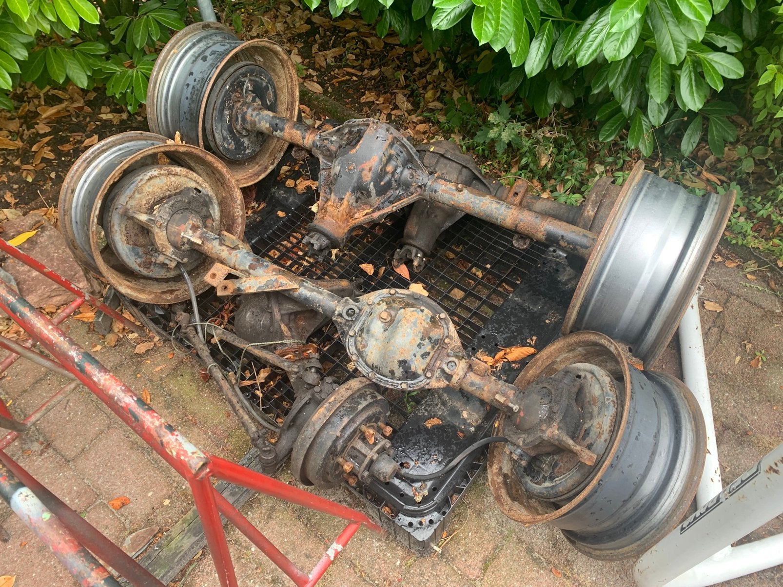 Smalspoor assen jeep cj5, Ophalen, Nieuw, Jeep
