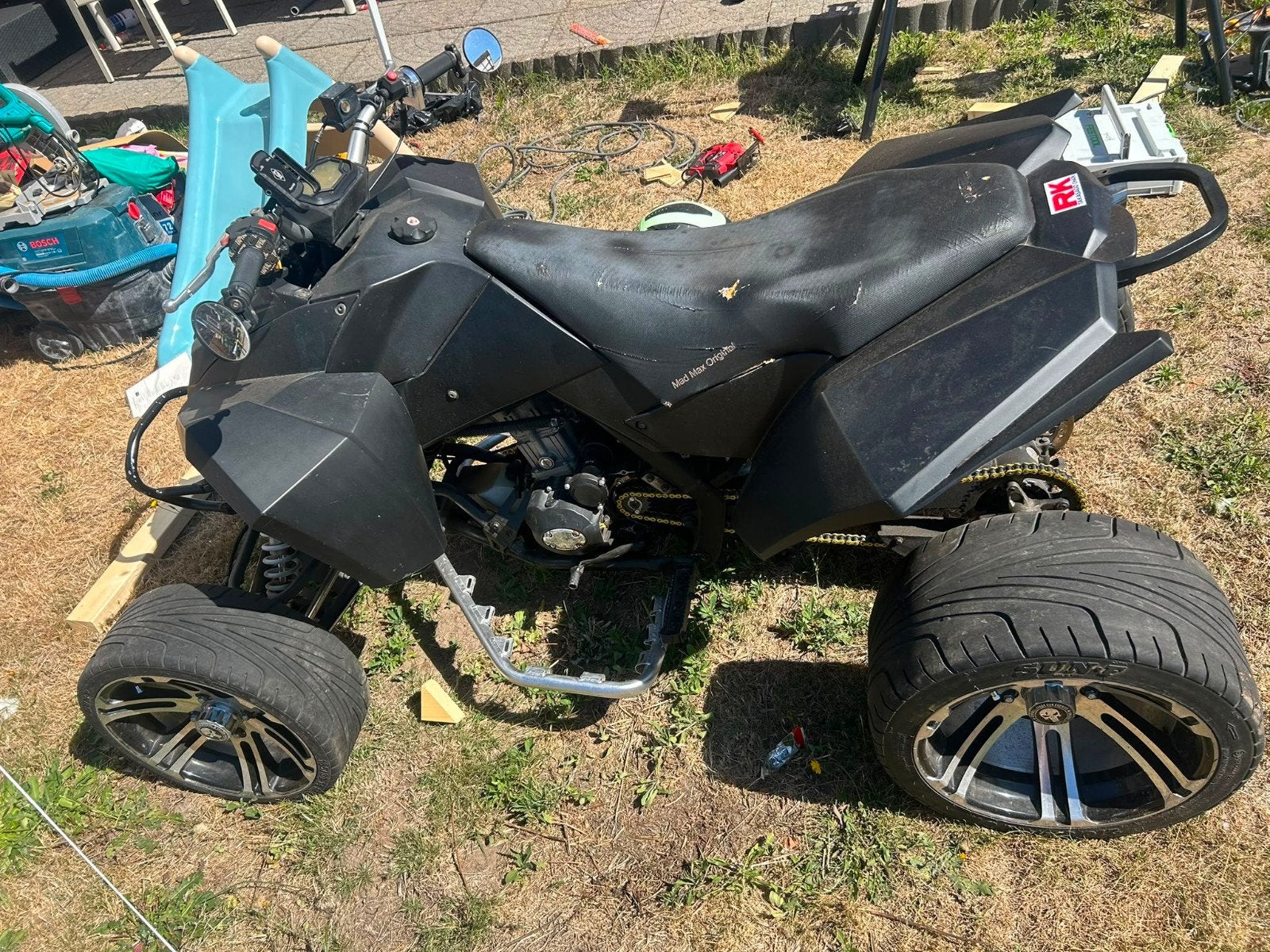 egl madmax 250cc quad  nl kenteken, Motoren, Quads en Trikes, 1 cilinder, 12 t/m 35 kW