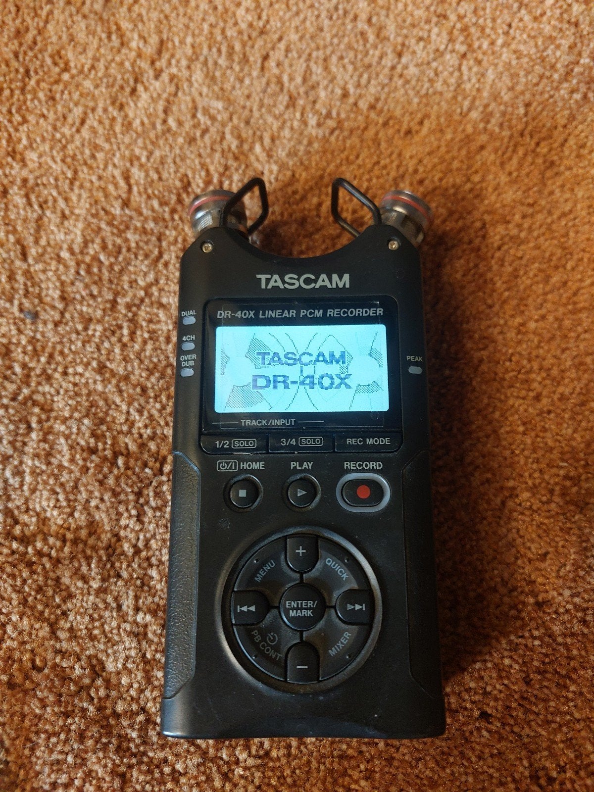 Tascam DR-40x Recorder, Ophalen of Verzenden, Zo goed als nieuw, Audio