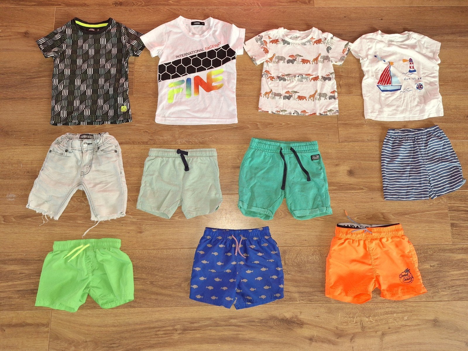 Kinderkleding pakket zomer Maat 92/98 11delig, Ophalen of Verzenden, Zo goed als nieuw, Maat 92